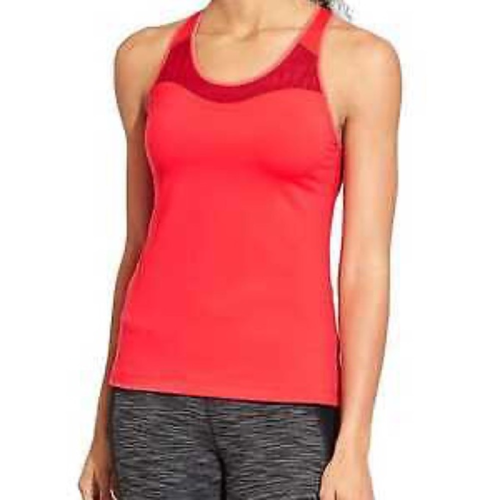 Athleta Spiral Support Racerback Workout Top